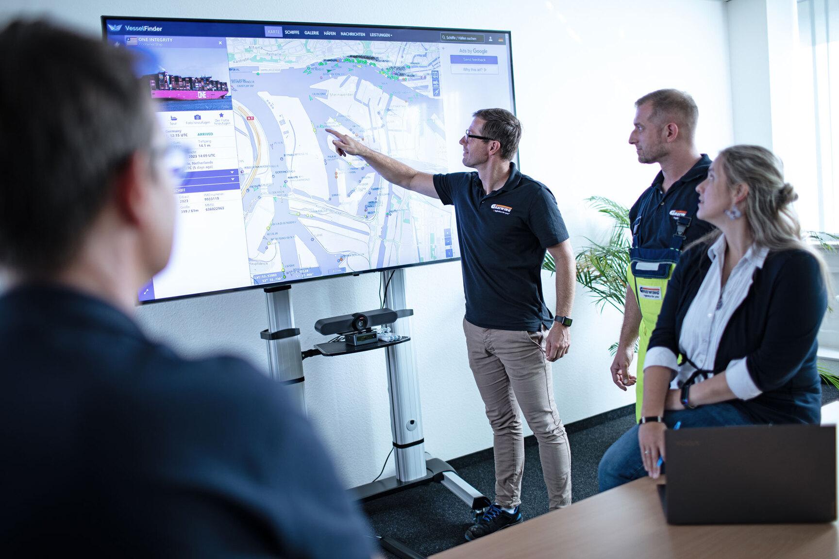 Import und Export Planung Planung des Importes und Exportes bei GREIWING in Hamburg